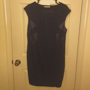 Jennifer Lopez Blue Sheath Dress